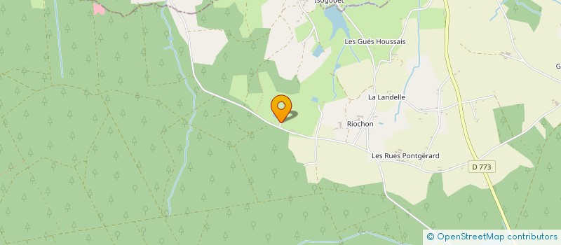 localisation de l'entreprise LA PLUME DE BROCELIANDE -LPB  PLELAN-LE-GRAND