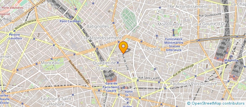 localisation de l'entreprise LA PLUME DE DAUPHINE  PARIS