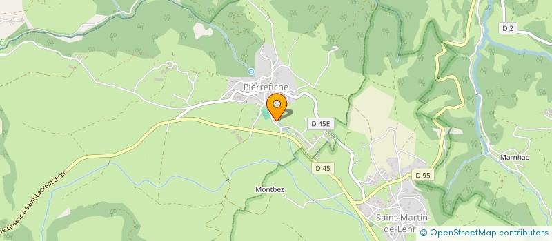 localisation de l'entreprise LA PLUME DE MAAT  PIERREFICHE