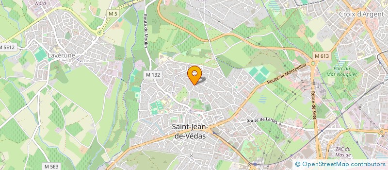 localisation de l'entreprise LA PLUME DELIEE à SAINT-JEAN-DE-VEDAS