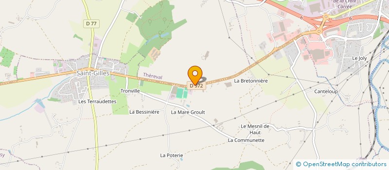 localisation de l'entreprise LA PLUME DU MECANO  THEREVAL