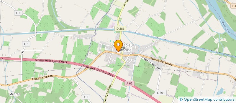 localisation de l'entreprise LA PLUME DU POETE  AUBIAC