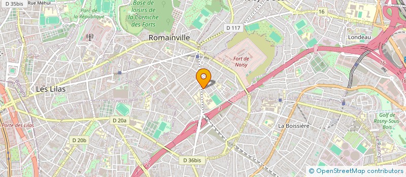 localisation de l'entreprise LA PLUME ET L'ECRITURE SUR PARCHEMIN à ROMAINVILLE