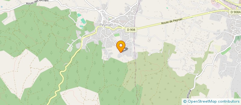 localisation de l'entreprise LA PLUME ET L'EPEE  PEYNIER