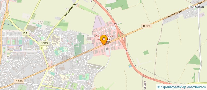 localisation de l'entreprise LA POELEE à RIVERY