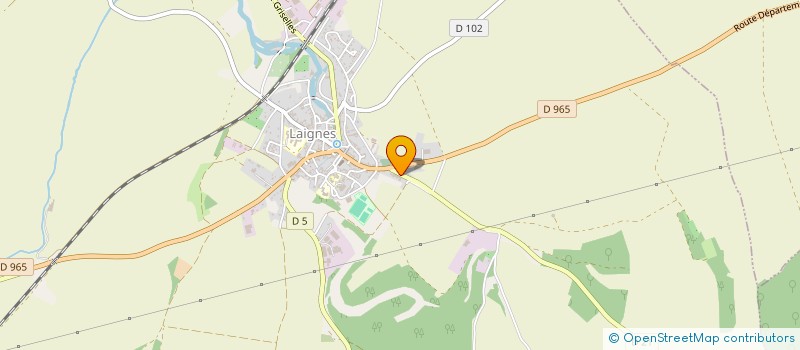 localisation de l'entreprise LA POINCONNAISE CAISSE à POINCON-LES-LARREY