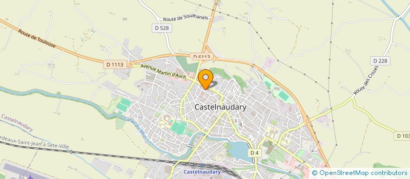 localisation de l'entreprise LA POINTE  TREVILLE