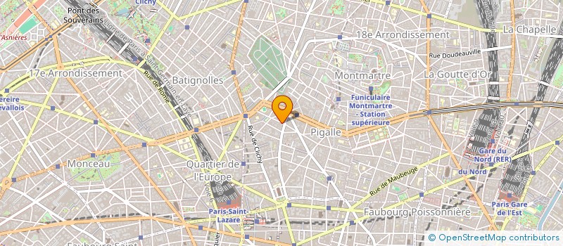 localisation de l'entreprise LA POINTE  PARIS