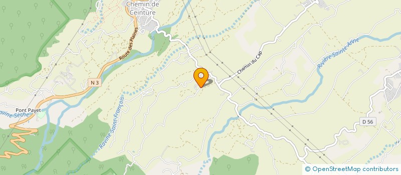 localisation de l'entreprise LA POINTE CORAIL  SAINT-BENOIT