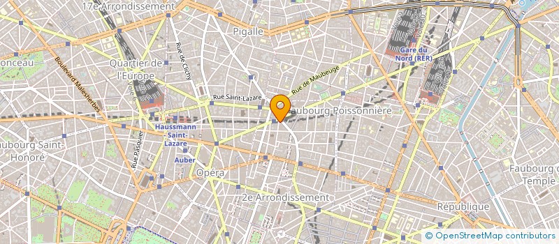 localisation de l'entreprise LA POINTE DROUOT à PARIS