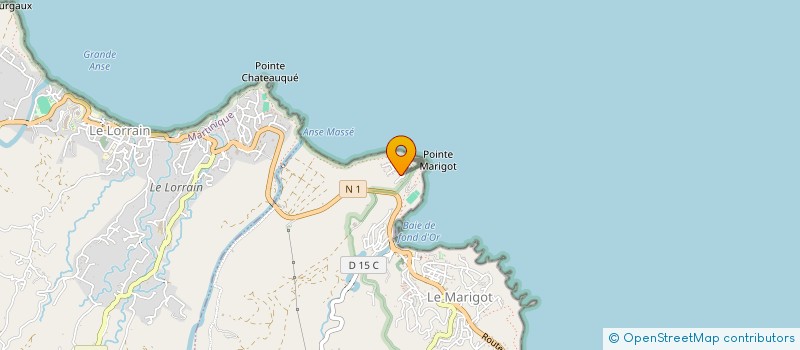 localisation de l'entreprise LA POINTE EN MOUVEMENT  MARIGOT