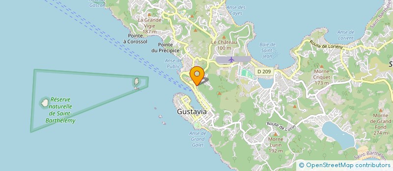 localisation de l'entreprise LA POINTE EN MOUVEMENT à SAINT BARTHELEMY