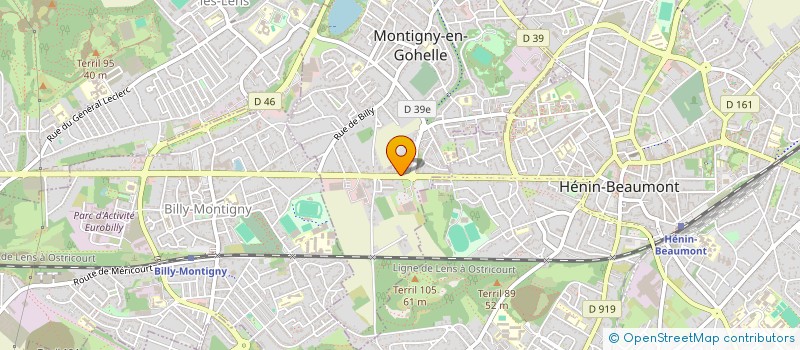 localisation de l'entreprise LA POIRE EN 2  MONTIGNY-EN-GOHELLE