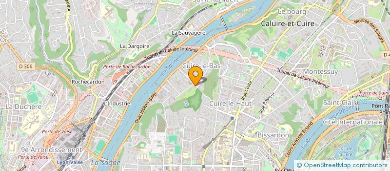 localisation de l'entreprise LA POISSONNERIE  CALUIRE-ET-CUIRE