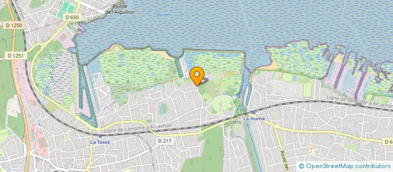 localisation de l'entreprise LA POLONAISE à LA TESTE-DE-BUCH