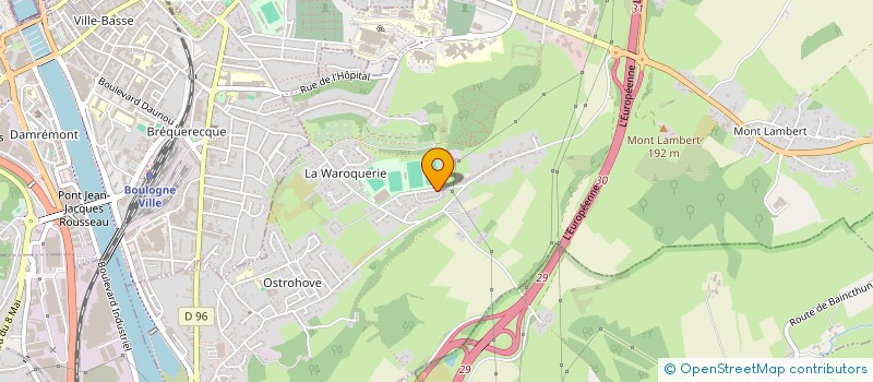 localisation de l'entreprise LA POLPETTA  SAINT-MARTIN-BOULOGNE