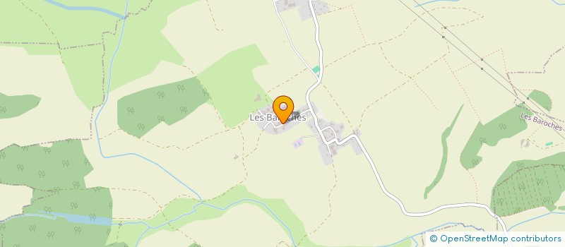 localisation de l'entreprise LA POMME  LES BAROCHES