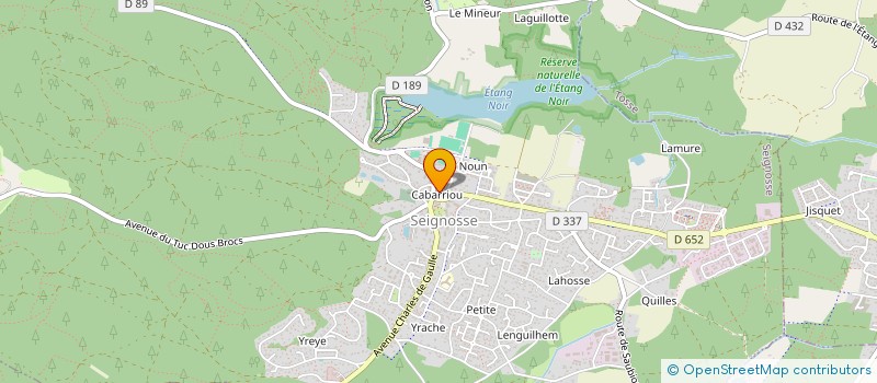 localisation de l'entreprise LA POMME  ANGRESSE