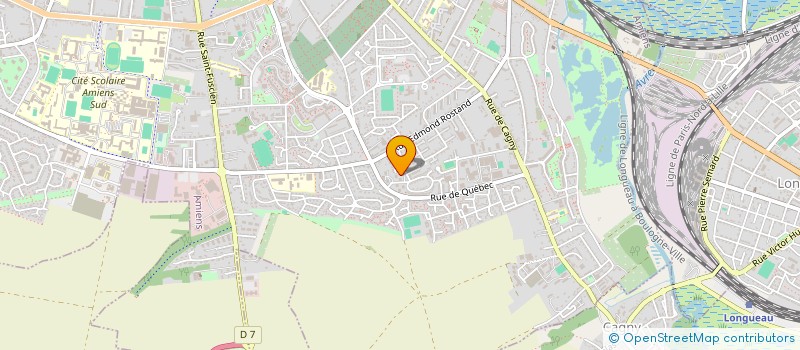 localisation de l'entreprise LA POMME D'OR à AMIENS