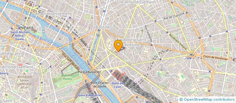 localisation de l'entreprise LA POMME DE PARIS  PARIS