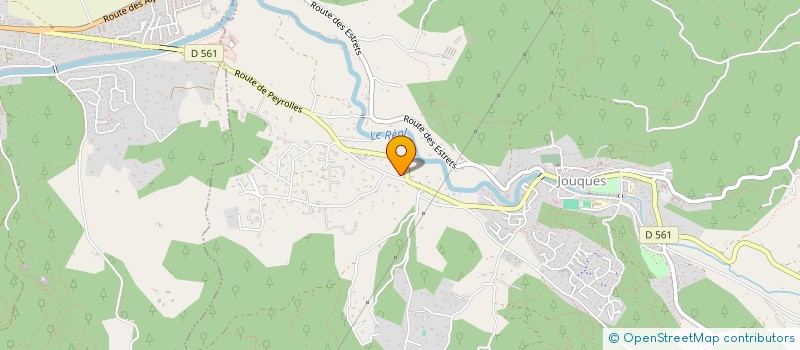 localisation de l'entreprise LA POMME DE PIN  JOUQUES