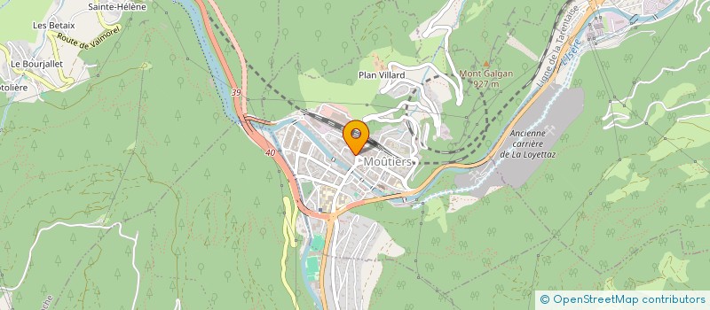 localisation de l'entreprise LA POMME DE PIN  PARIS