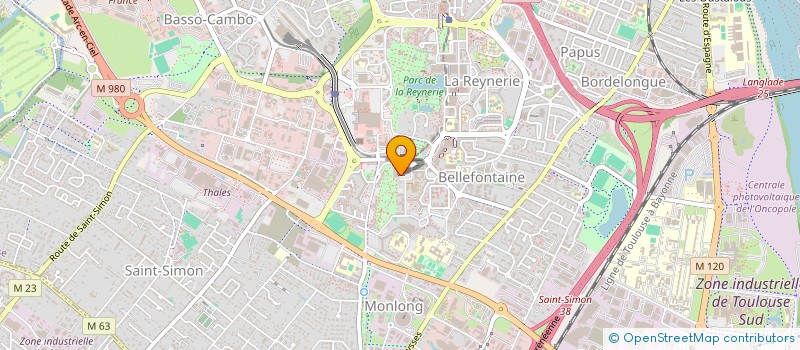 localisation de l'entreprise LA POMME DE VIRGINIE à TOULOUSE