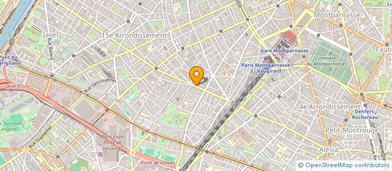 localisation de l'entreprise LA POMME DE VOUILLE  PARIS