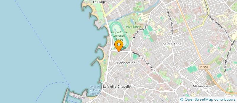 localisation de l'entreprise LA POMME SERVICES ET PERSONNES à MARSEILLE