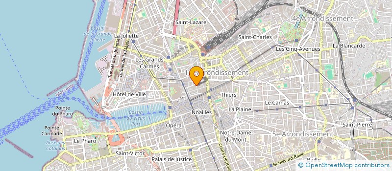 localisation de l'entreprise LA POMME VERTE à MARSEILLE