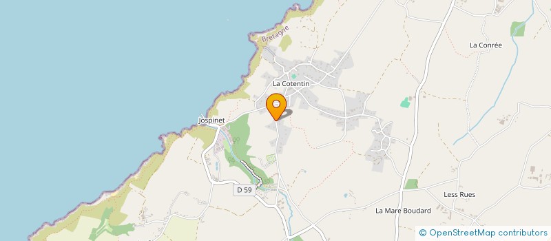 localisation de l'entreprise LA POMMERAIE  LAMBALLE-ARMOR