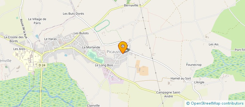 localisation de l'entreprise LA POMMERAY  BEUZEVILLE-LA-BASTILLE