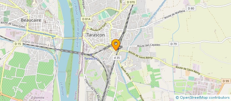 localisation de l'entreprise LA POMONE à TARASCON