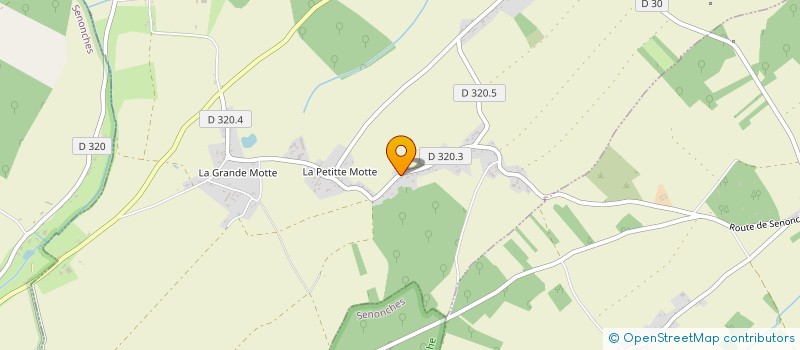 localisation de l'entreprise LA PONDATION DE FELICIE à LE MESNIL-THOMAS