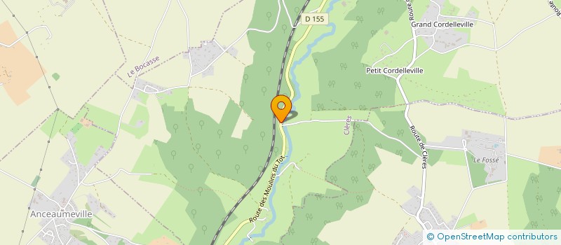 localisation de l'entreprise LA POPOTE  CLERES