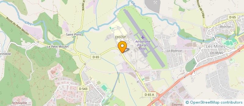 localisation de l'entreprise LA POPOTE  AIX-EN-PROVENCE