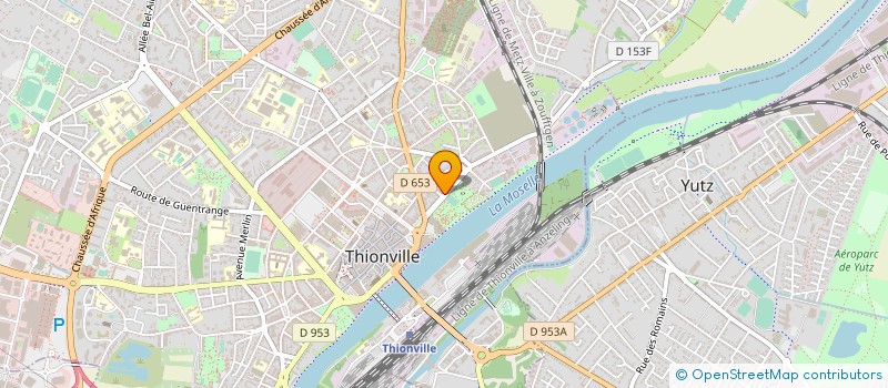 localisation de l'entreprise LA POPOTE A SIMONE  THIONVILLE