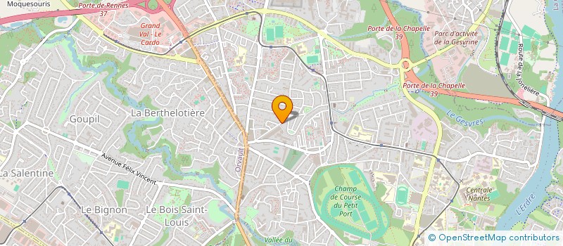 localisation de l'entreprise LA PORCELAINE IMMOBILIERE à NANTES
