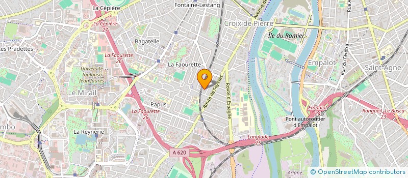 localisation de l'entreprise LA PORCHERIE GROUPE à TOULOUSE