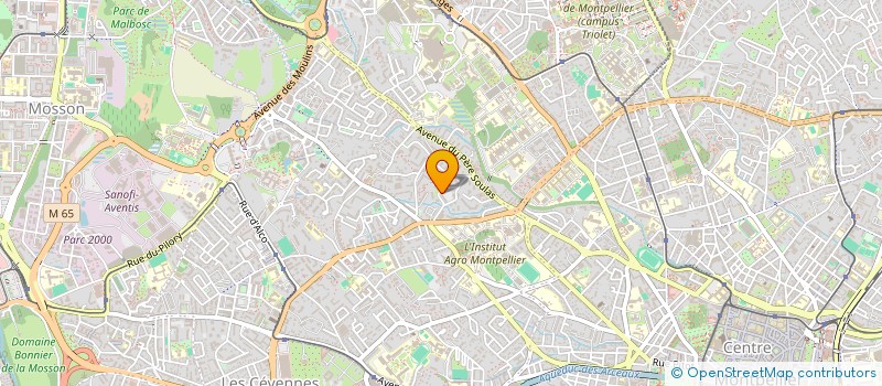 localisation de l'entreprise LA PORCINA à MONTPELLIER