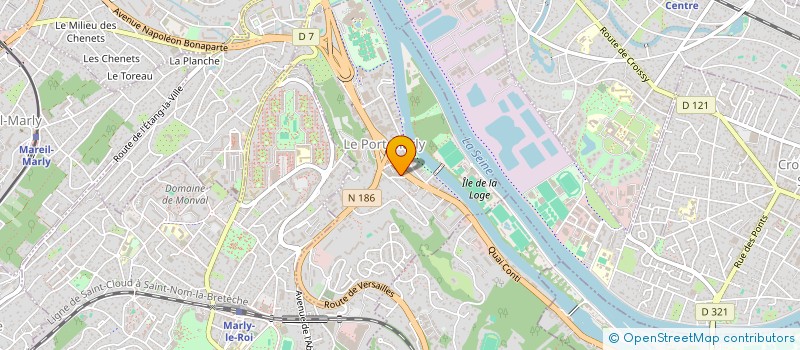 localisation de l'entreprise LA PORT MARLY  LE PORT-MARLY