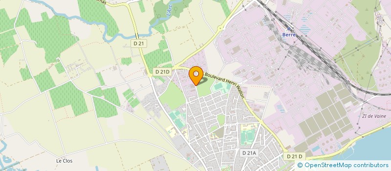 localisation de l'entreprise LA PORTE A COTE à BERRE-L'ETANG