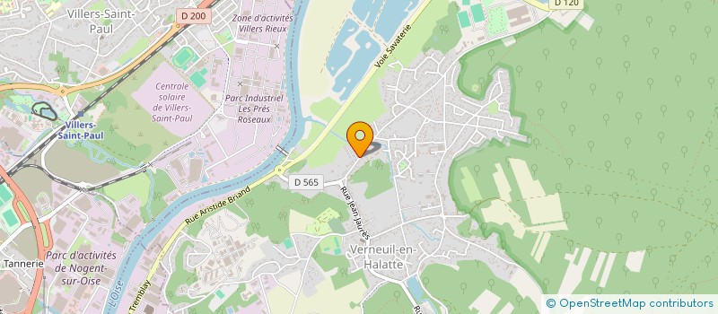 localisation de l'entreprise LA PORTE CYRILMP4 à VERNEUIL-EN-HALATTE