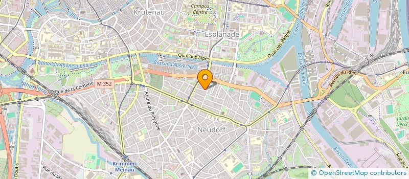 localisation de l'entreprise LA PORTE D A COTE à STRASBOURG