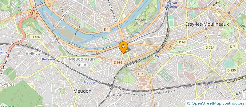 localisation de l'entreprise LA PORTE DE L'IMMOBILIER à ISSY-LES-MOULINEAUX