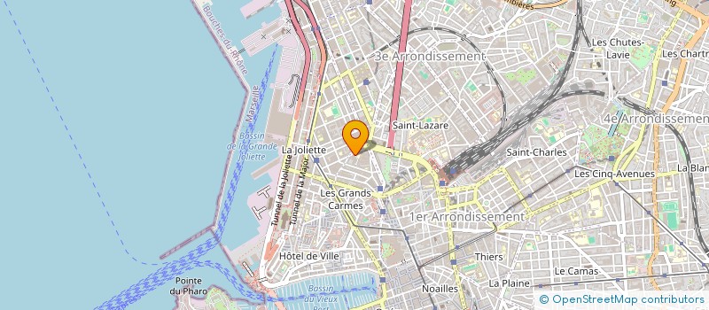 localisation de l'entreprise LA PORTE DES AFFAIRES à MARSEILLE