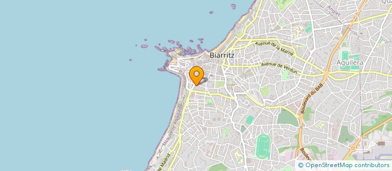 localisation de l'entreprise LA PORTE DES SOURCES à BIARRITZ