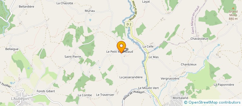 localisation de l'entreprise LA PORTE DU VIN à LARAJASSE