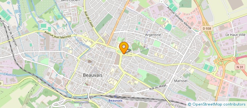 localisation de l'entreprise LA PORTE EFES 2  BEAUVAIS