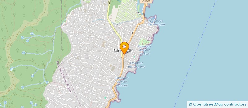 localisation de l'entreprise LA PORTE INTERIEURE à FREJUS